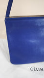 Celine Blue Leather Shoulder Bag - G0708