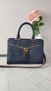 Louis Vuitton Navy Monogram Empriente Sully Tote - 2433