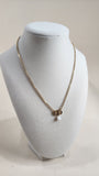 Christian Dior Gold Tone Necklace with CD Logo - 2643