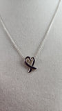 Tiffany & Co. Loving Heart Sterling Silver Necklace - 2697