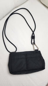 Bottega Veneta Black Nylon Shoulder Bag - 1652