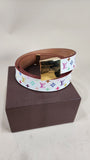 Louis Vuitton Multicolor Monogram Belt - 2824