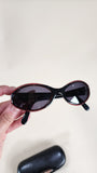 Salvatore Ferragamo Black Plastic Sunglasses - 2801