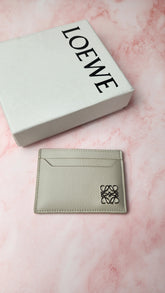 Loewe Grey Leather Card Case - 2823