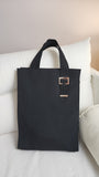 Christian Dior Long Black Canvas Tote Bag - 1699