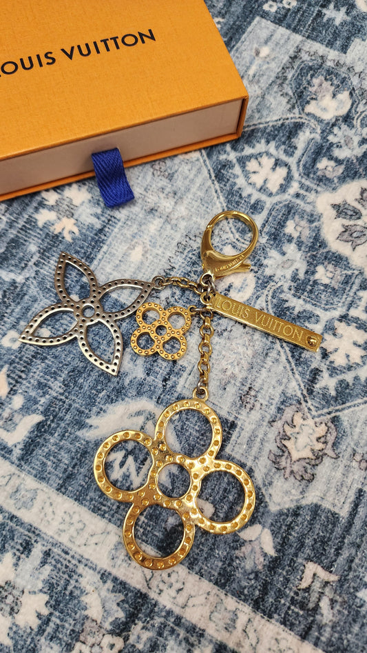 Louis Vuitton Bijoux Sac Tapage Gold/Silver Bag Charm - G0957