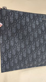 Christian Dior Black Trotter Canvas Clutch - 2906
