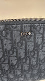 Christian Dior Black Trotter Canvas Clutch - 2906