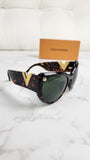 Louis Vuitton Dark Brown Plastic Sunglasses - 2914
