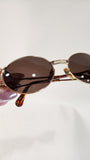 Fendi Gold Toned Metal Sunglasses - 2960