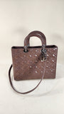 Christian Dior Brown Lady Dior 2way Bag - 2962