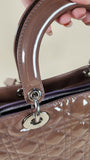 Christian Dior Brown Lady Dior 2way Bag - 2962