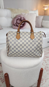 Louis Vuitton Damier Azur Speedy 30 - 2742