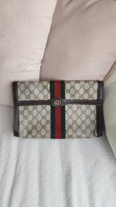 Gucci Supreme Sherry Line Clutch - 2986