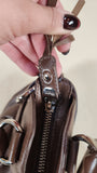 Salvatore Ferragamo Brown Leather Shoulder Bag - G0644