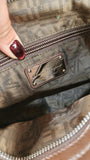 Salvatore Ferragamo Brown Leather Shoulder Bag - G0644