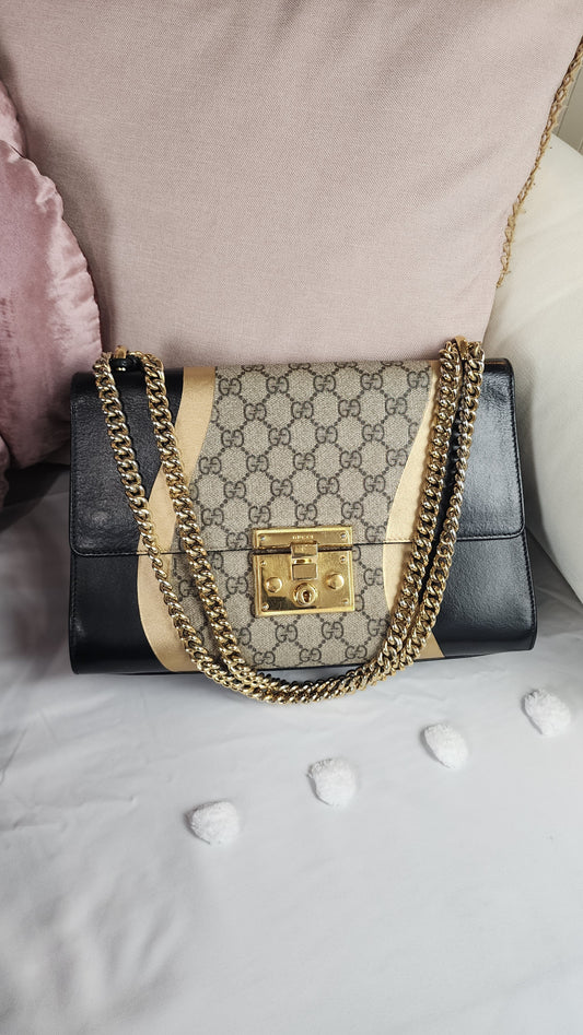 Gucci Padlock Medium GG Shoulder Bag - G0052