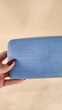 Loewe Blue Leather Long Zippy Wallet - G0072