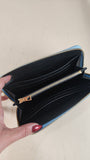 Loewe Blue Leather Long Zippy Wallet - G0072