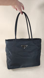 Prada Black Nylon Tote Bag - 3078