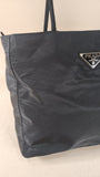 Prada Black Nylon Tote Bag - 3078