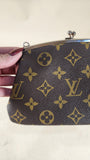 Louis Vuitton Monogram Kisslock Pouch - G0134