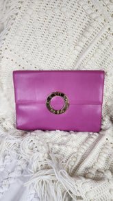 Celine Pink Leather Clutch - 3095