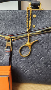 Hermes Filou Gold Tone Glove Holder - 2641