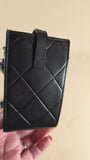 Chanel Quilted Black Leather Phone Case - G0258