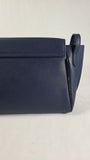 Longchamp Navy Leather/Suede Shoulder Bag - G0147