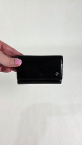 Cartier Black Patent Leather 6 Ring Key Holder - G0153