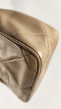 Chanel Beige Lambskin Mini Camera Bag - 3147
