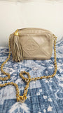 Chanel Beige Lambskin Mini Camera Bag - 3147
