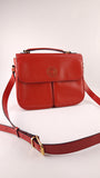 Celine Red Leather Shoulder Bag - 3370