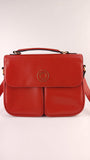 Celine Red Leather Shoulder Bag - 3370