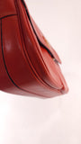 Celine Red Leather Shoulder Bag - 3370