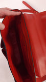 Celine Red Leather Shoulder Bag - 3370