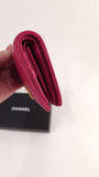 Chanel Pink Lambskin Compact Wallet - 3488