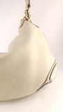 Gucci Ivory Leather Indy Babouska Hobo Bag - G0442