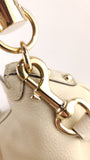 Gucci Ivory Leather Indy Babouska Hobo Bag - G0442