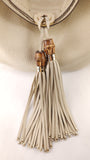 Gucci Ivory Leather Indy Babouska Hobo Bag - G0442