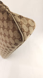 Gucci GG Beige/Brown Canvas Tote - 3573