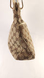 Gucci GG Beige/Brown Canvas Tote - 3573