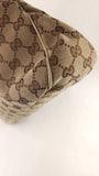 Gucci GG Beige/Brown Canvas Tote - 3573