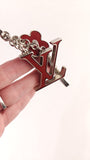 Louis Vuitton Red Epi Bijoux Sac Fleur Deux Bag Charm - 3587