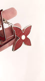 Louis Vuitton Red Epi Bijoux Sac Fleur Deux Bag Charm - 3587