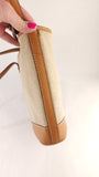 Loewe Beige Canvas Tote - 3597