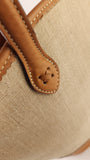Loewe Beige Canvas Tote - 3597