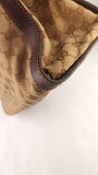 Gucci GG Brown Canvas/Leather Tote - G0508