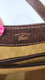 Gucci GG Brown Canvas/Leather Tote - G0508